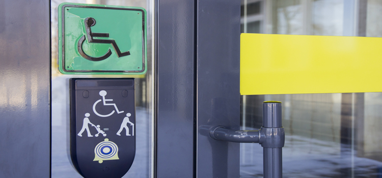automatic handicap door opener in Calimesa