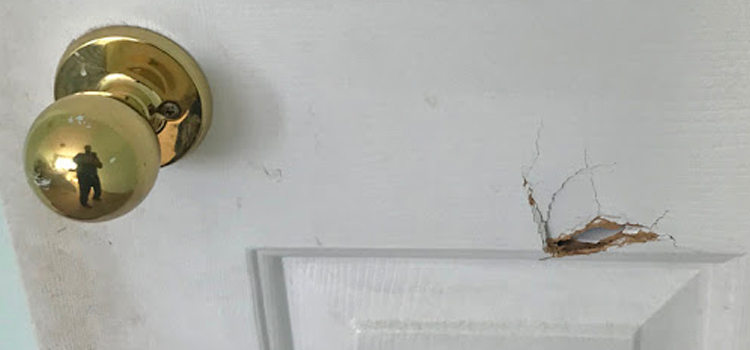 interior door hole repair Calimesa